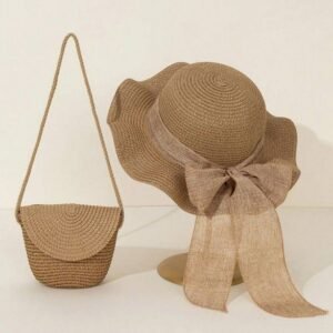 2 Pieces Outfit hat with bag