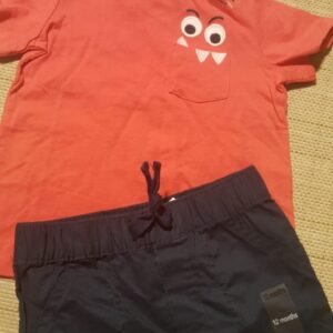 Set Shirt and Short Water mellon